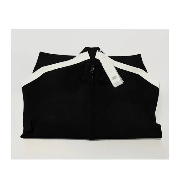 VINCE Men's Striped Zip Track Jacket